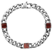 Bracciale Giovanni Raspini Uomo Uomo in Argento Pietre dure 11336L - 11336L